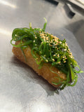 Wakame rice block